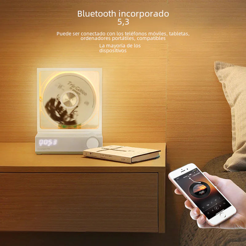 HOTT Retro CD Player with Bluetooth Speaker Gift Set