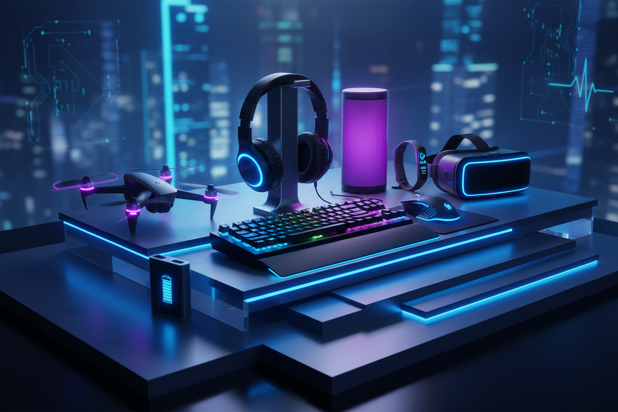 More electronics and make it pop